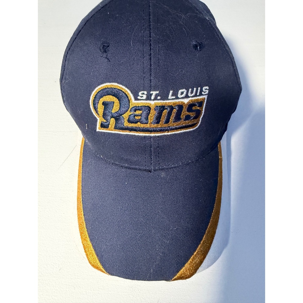 Vintage Russell Athletic St. Louis Rams Hat Mens OSFA Navy
